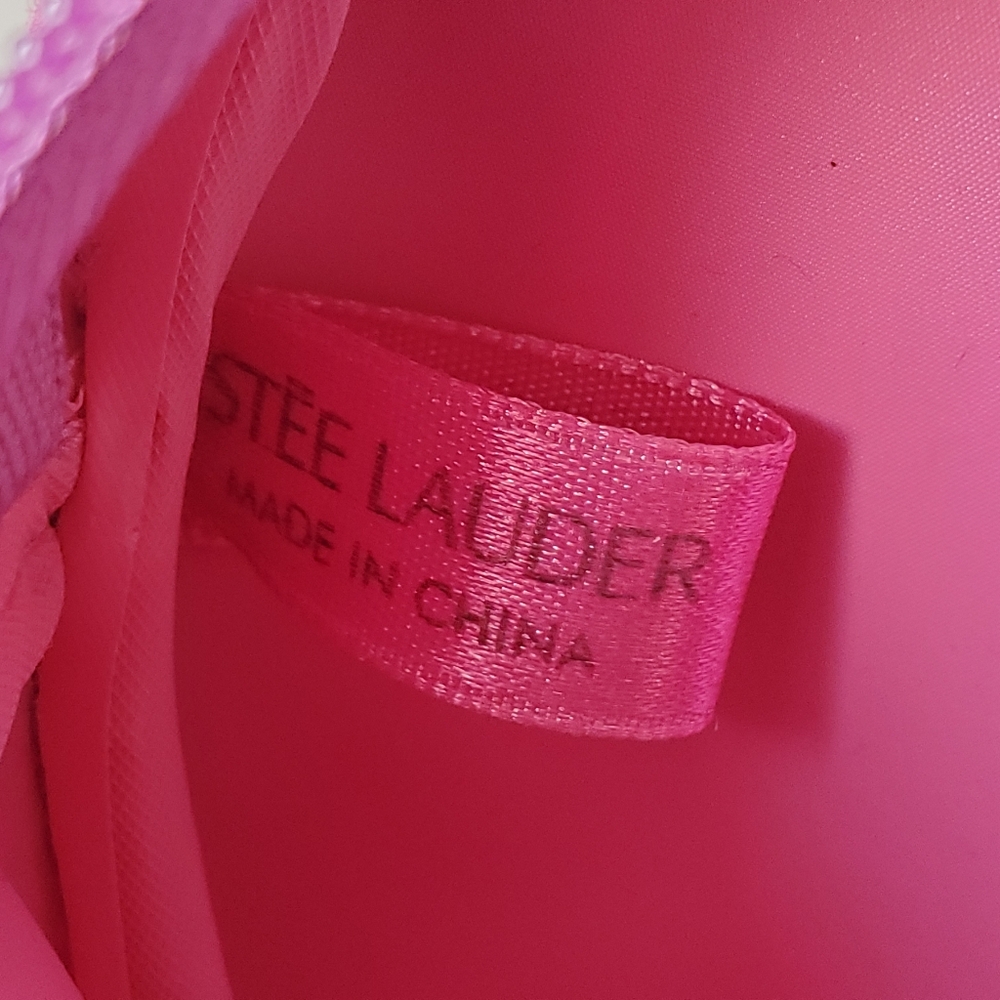 Estée Lauder | Pink Travel Cosmetics Makeup Pouch NWOT - Picture 8 of 11